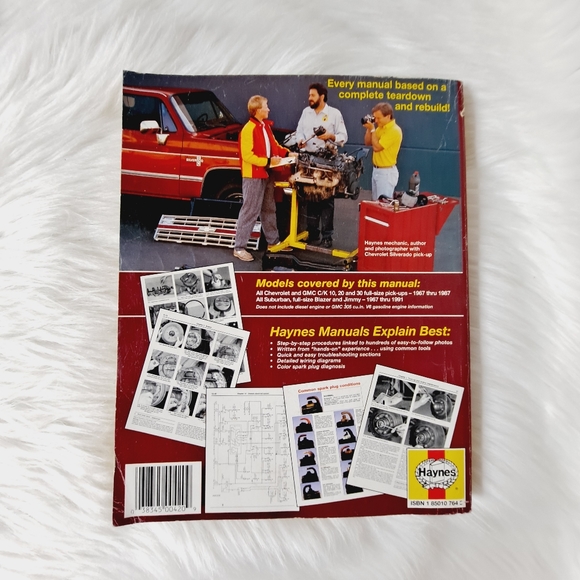 Haynes Manual: Chevrolet and GMC Pick-Ups 1967 - Picture 6 of 7